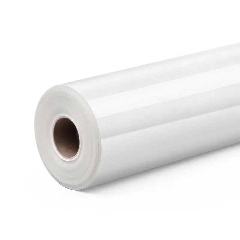 Vinil termotransferabil cu sclipici – Alb – 30,5 x 90 cm