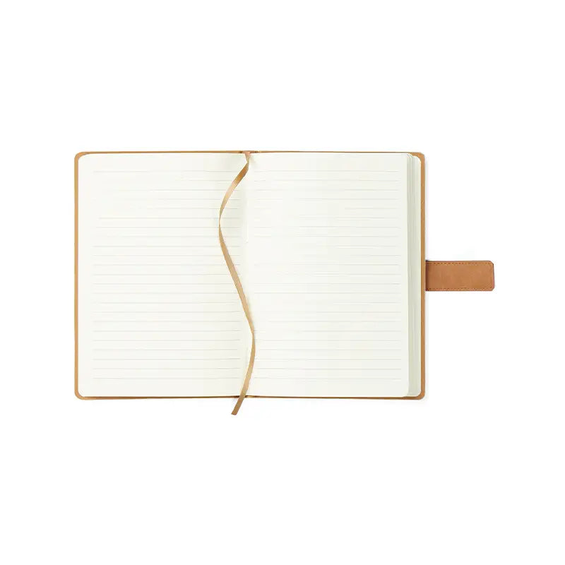 Fekete, újrahasznosított papírból készült jegyzetfüzet