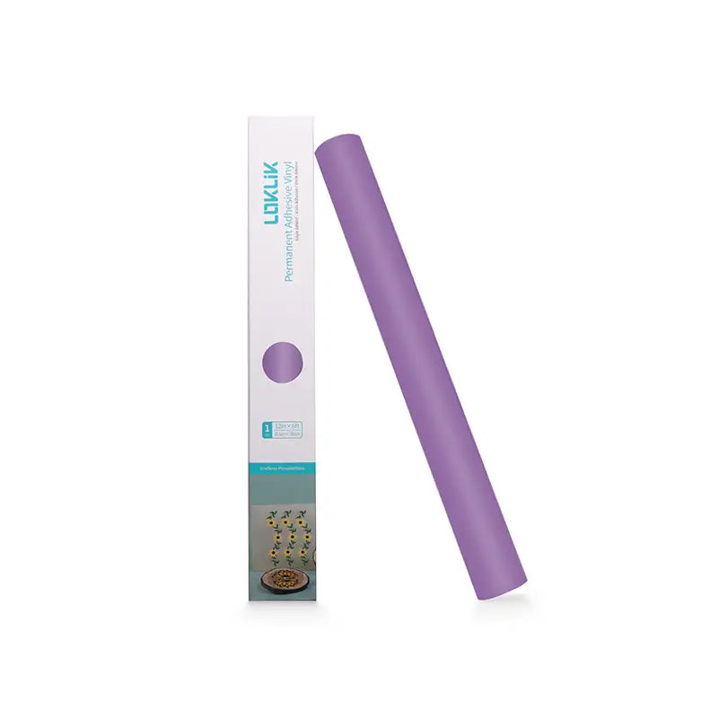 Vinil mat cu adeziv permanent – Violet deschis – 30,5 x 180 cm