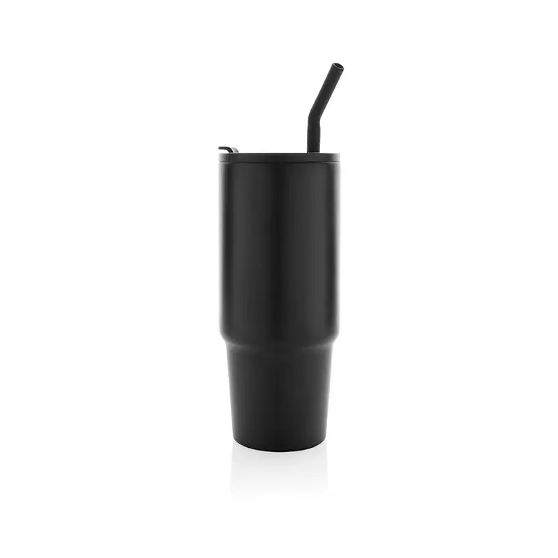 Pahar Deluxe din oțel inoxidabil, 900 ml – Negru