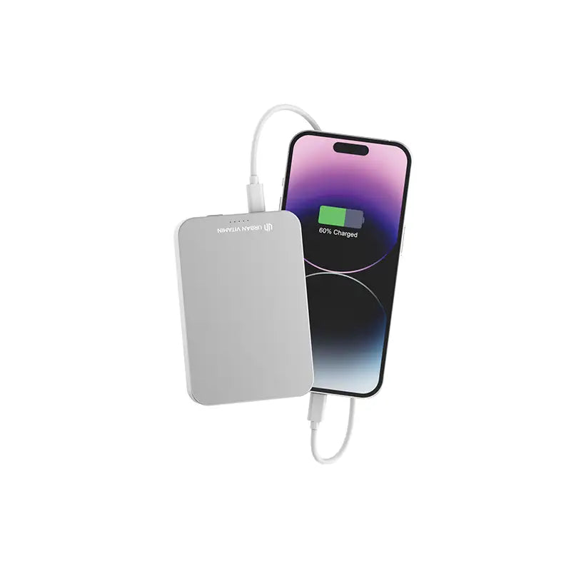 10 000 mAh-s powerbank – fehér